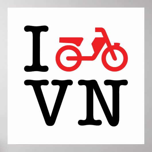 Iオートバイクベトナム ポスター (正面)