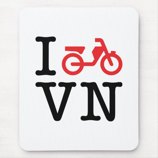 Iオートバイクベトナム マウスパッド (正面)