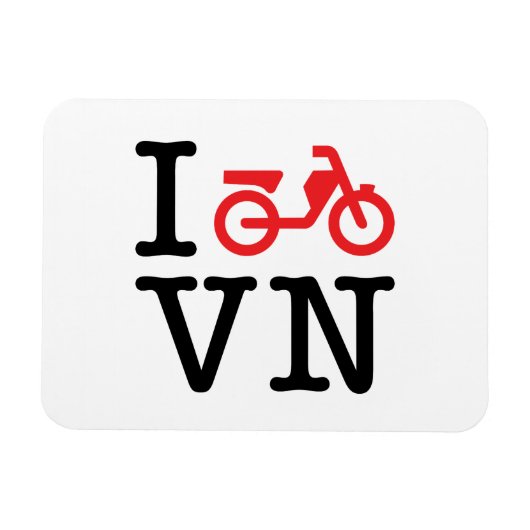 Iオートバイクベトナム マグネット (横)