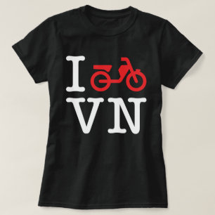 Iオートバイクベトナム Tシャツ