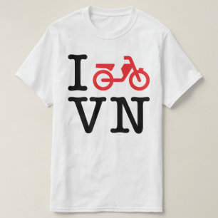 Iオートバイクベトナム Tシャツ