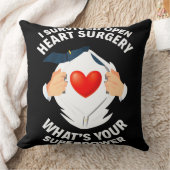 Iオープン生き延びハート手術バイパスハート存続 クッション (ブランケット)