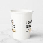 Iカウント数と星 – 会計士 紙コップ (右)