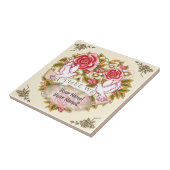 Iカスタム結婚ウェディングタイル タイル (側面)