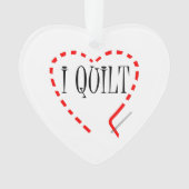 Iキルト オーナメント (正面)