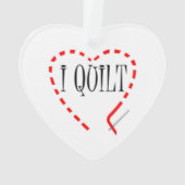 Iキルト オーナメント (裏面)