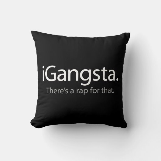 iギャングスタ - There's a Rap For That (iGangsta) クッション (正面)