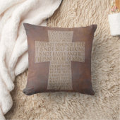 Iコリント13愛チャプター十字枕素朴枕 クッション (ブランケット)