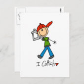 IコーチTシャツとギフト ポストカード (正面/裏面)