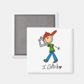 IコーチTシャツとギフト マグネット (正面/裏面)