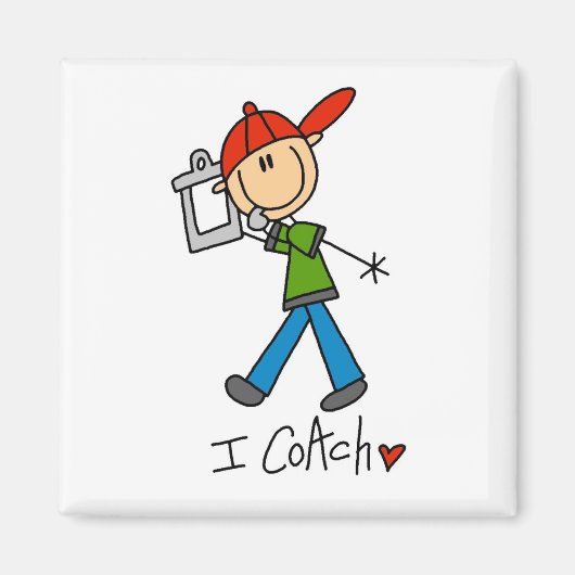 IコーチTシャツとギフト マグネット (正面)