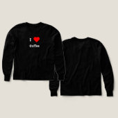 Iコー❤️ヒー – かわいい&コはっきりしたーヒー恋人マーチ (デザイン 正面＆背面)