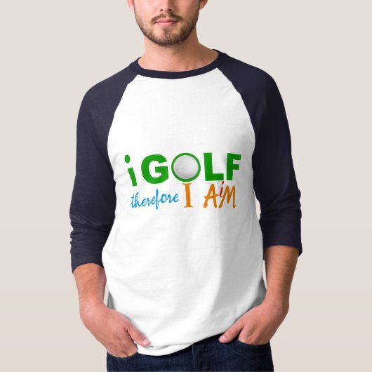 Iゴルフシャツ Tシャツ (正面)