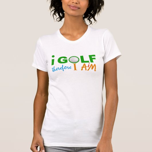 Iゴルフシャツ Tシャツ (正面)