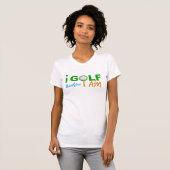 Iゴルフシャツ Tシャツ (正面フル)