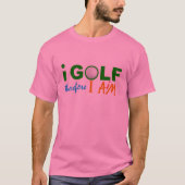 Iゴルフシャツ Tシャツ (正面)
