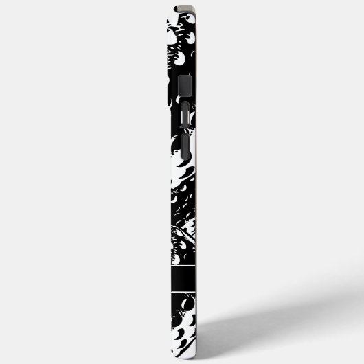 iゴルフ抽象芸術おもしろいゴルフユーモア Case-Mate iPhoneケース (裏面 / 左)