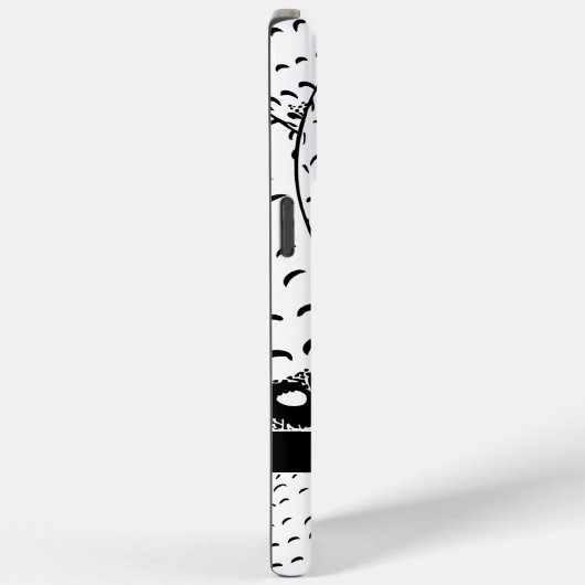 iゴルフ抽象芸術おもしろいゴルフユーモア Case-Mate iPhoneケース (裏面 / 右)