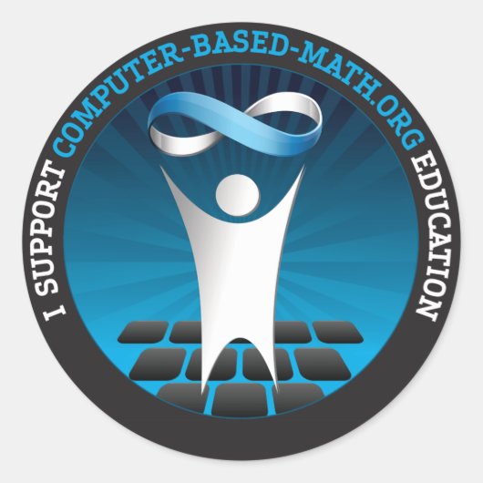 IサポートCBM – ステッカー (正面)