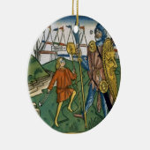 Iサミュエル17は1-58年のデイヴィッドゴリアテを敗北させ、Sに会います セラミックオーナメント (右)