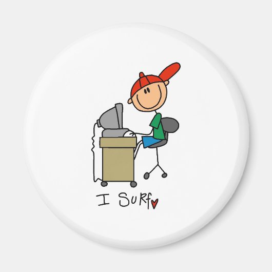 Iサーフザくもの巣 マグネット (正面)