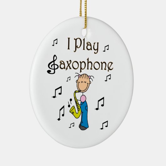 Iサ遊クソフォンのスティックフィギュアTシャツと贈り物 セラミックオーナメント (右)