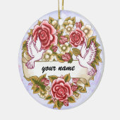 Iザの結婚結婚オーナメント セラミックオーナメント (左)