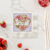 Iザの結婚結婚紙 縁ありカクテルナプキン (インサイチュ)