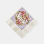 Iザの結婚結婚紙 縁ありカクテルナプキン (角)