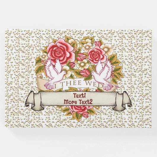 Iザ結婚の客結婚本 ゲストブック (正面)