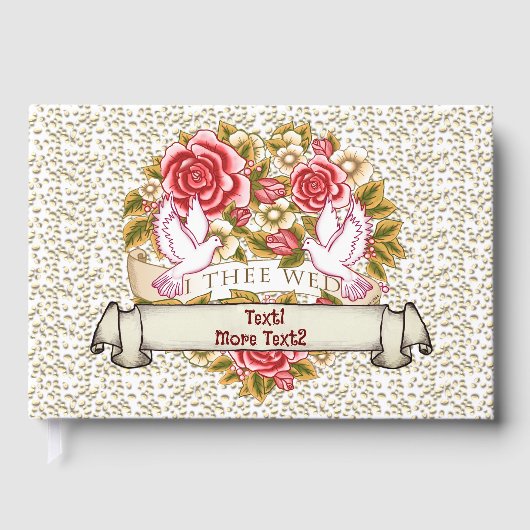 Iザ結婚の客結婚本 ゲストブック (正面)