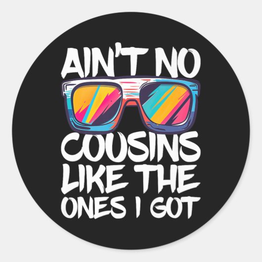 Iシャツ大人Kと同じ得いとこ無し ラウンドシール (正面)