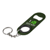 Iシャムロックアイルランドwt bocnt キーホルダー栓抜き (正面アングル)