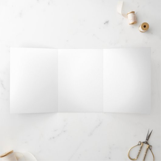 Iシーズー(犬)おもしろい引用文 |誕生日ギフトトリフォル 三つ折り案内状 (内部)