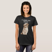 Iシーズー（犬）Tzuではなくシーズー（犬）Tzu Tシャツ (正面フル)