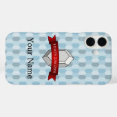 Iジルコン日付表示 Case-Mate iPhoneケース (裏面 (横))