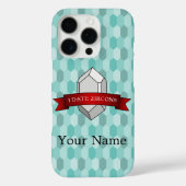 Iジルコン日付表示 Case-Mate iPhoneケース (裏面)