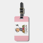 Iスクラップブック ラゲッジタグ (正面縦)