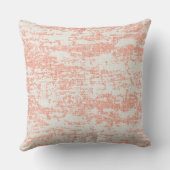 Iスケートボーダーのグランジな文字 クッション (裏面)