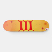 Iスケートボード文字 スケートボード (横)