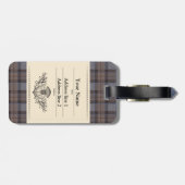Iスコットランドの私のバッグを残しました ラゲッジタグ (裏面横)