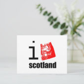 iスコットランド_kilt ポストカード (スタンド正面)