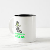 Iストームエリア51 ツートーンマグカップ (正面左)