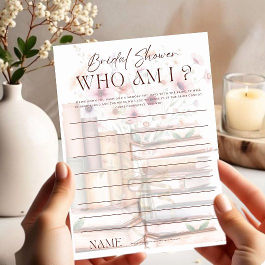 Iストーリーブックのブライダルシャワーゲーム