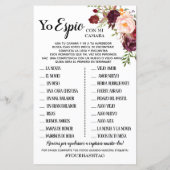 Iスパイウェディングレセプションゲーム英語スペインの (裏面)