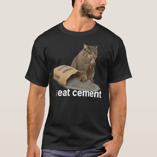 Iセメ食べントミームおもしろいIセ食べメTシャツ Tシャツ (正面)