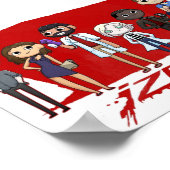 iゾンビ集団 ポスター (角)