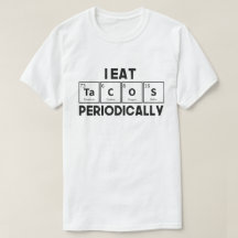 Iタコス食べは定期的に化学サイエンスプン