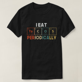 Iタ食べコス定期化学科学プン Tシャツ