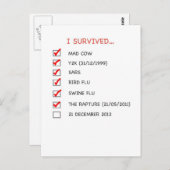 Iチェッ生き延びクリスト ポストカード (正面/裏面)